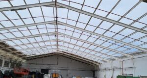 Reparación cubiertas naves industriales